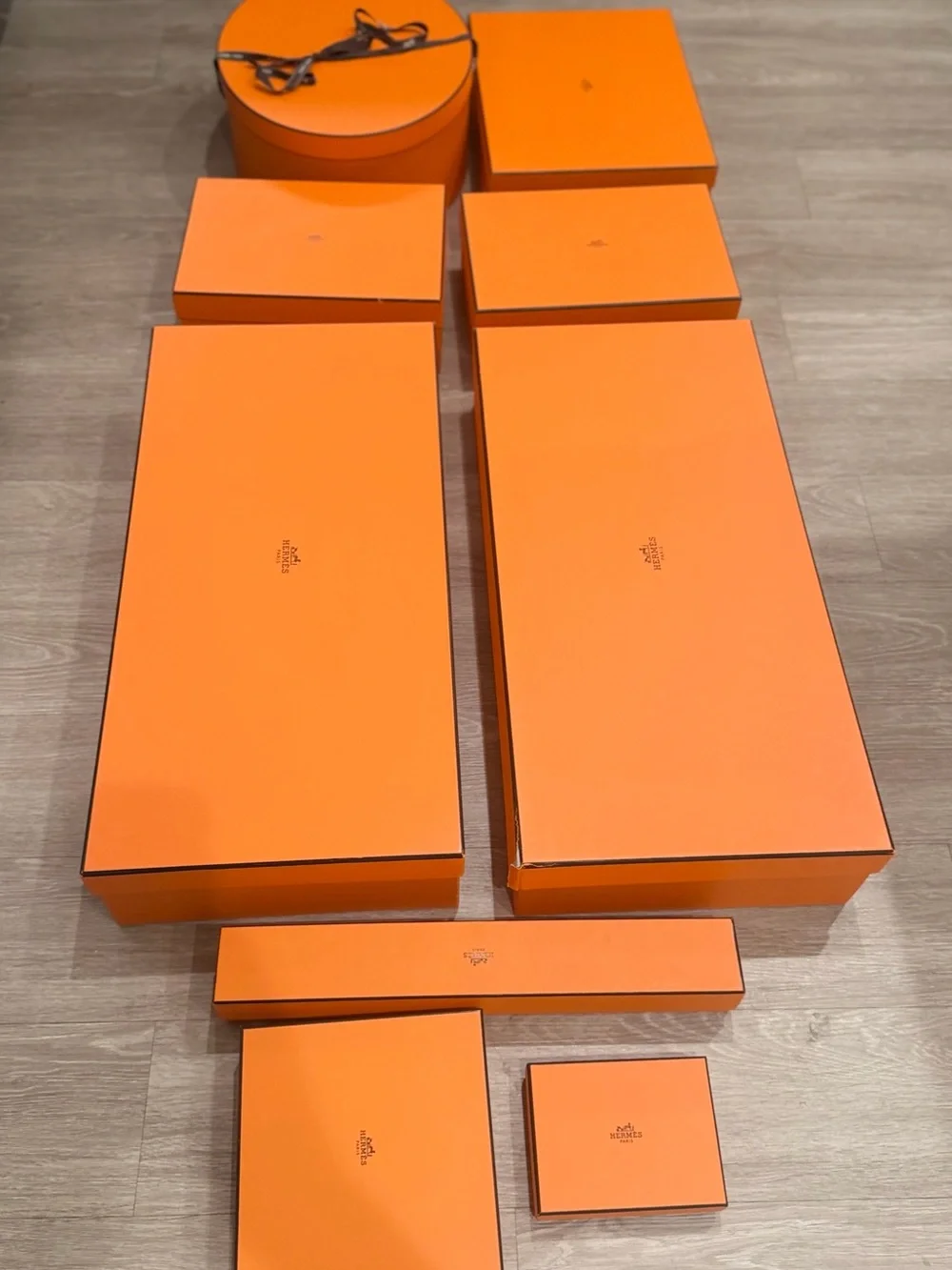 Hermes bulk sale boxes different sizes
